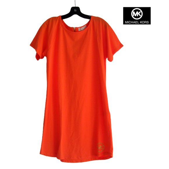 MICHAEL Michael Kors Dresses & Skirts - **SOLD**MICHAEL Michael Kors NWOT CLEMENTINE Stud MK Circle Shirt Dress L